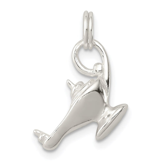 Sterling Silver Genie Lamp Charm QC6826