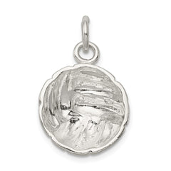 Sterling Silver Volleyball Charm QC703