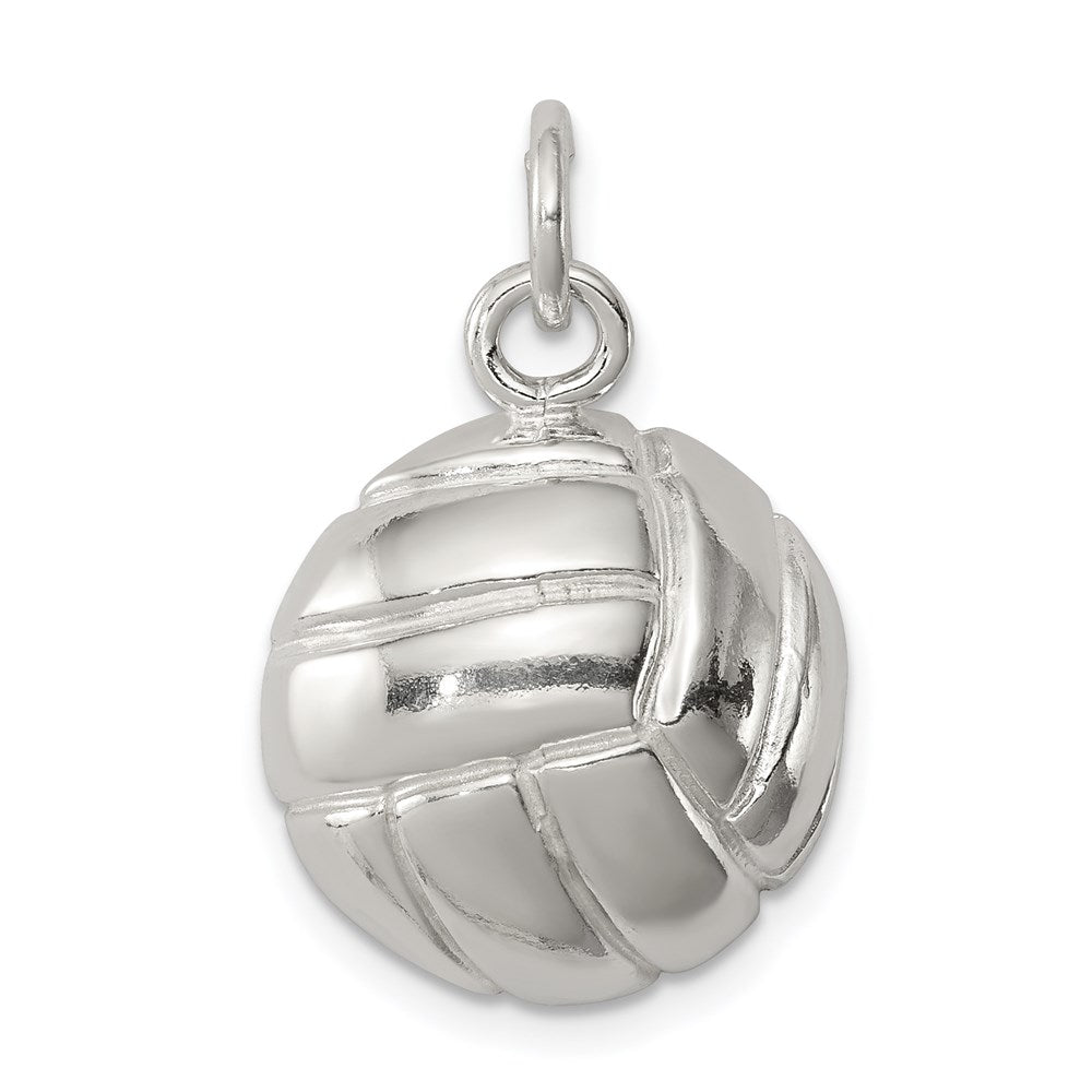 Sterling Silver Volleyball Charm QC703