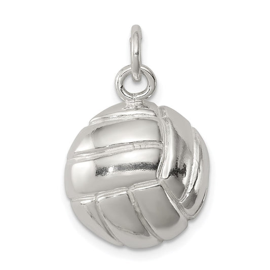 Sterling Silver Volleyball Charm QC703