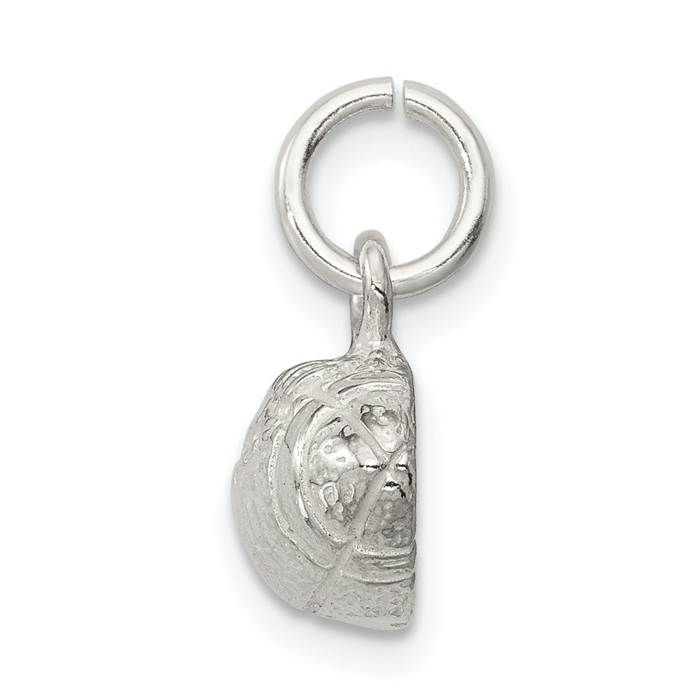 Sterling Silver Football Charm QC715