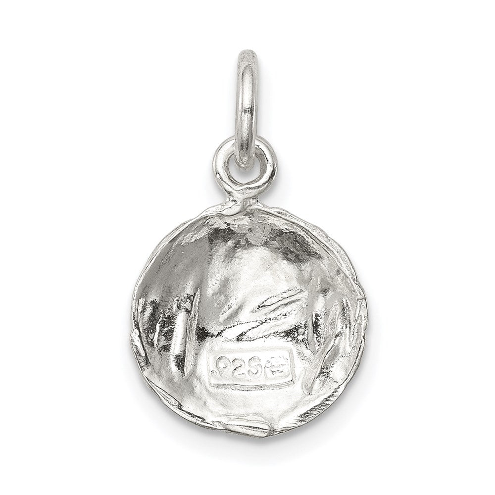 Sterling Silver Soccer Ball Charm QC716