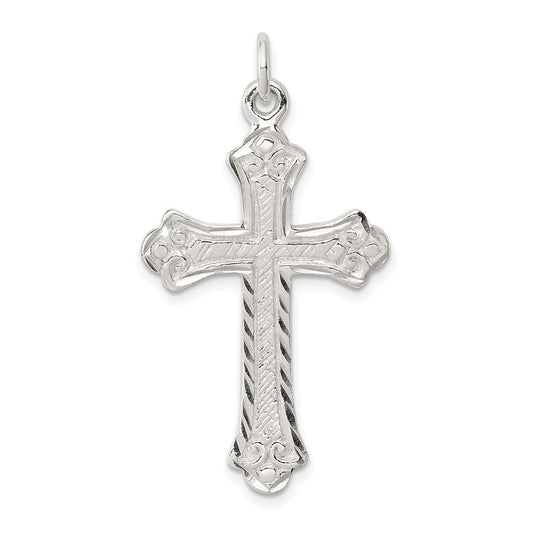 Sterling Silver Cross Pendant QC7251