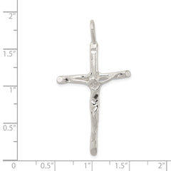 Sterling Silver Crucifix Pendant QC7337