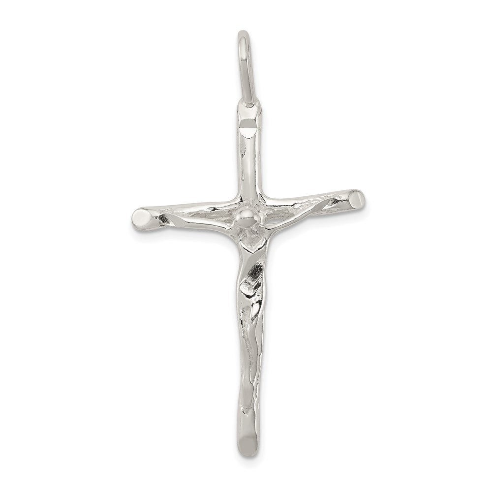 Sterling Silver Crucifix Pendant QC7337