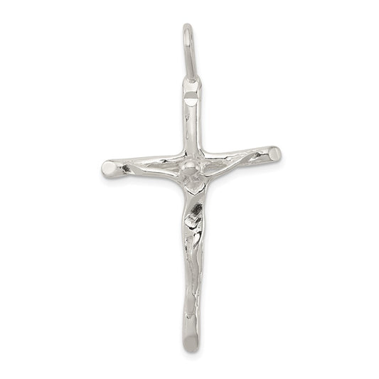 Sterling Silver Crucifix Pendant QC7337
