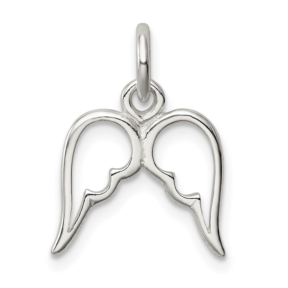 Sterling Silver Wings Pendant QC7381