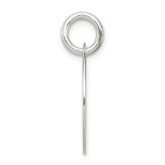 Sterling Silver Polished Enamel Love Pendant QC7488