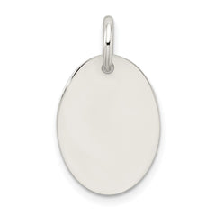Sterling Silver Polished Enamel Dream Pendant QC7494