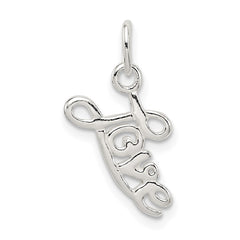 Sterling Silver Love Pendant QC7504