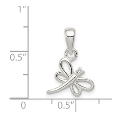Sterling Silver Dragonfly Pendant QC7571