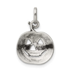 Sterling Silver Pumpkin Charm QC7577