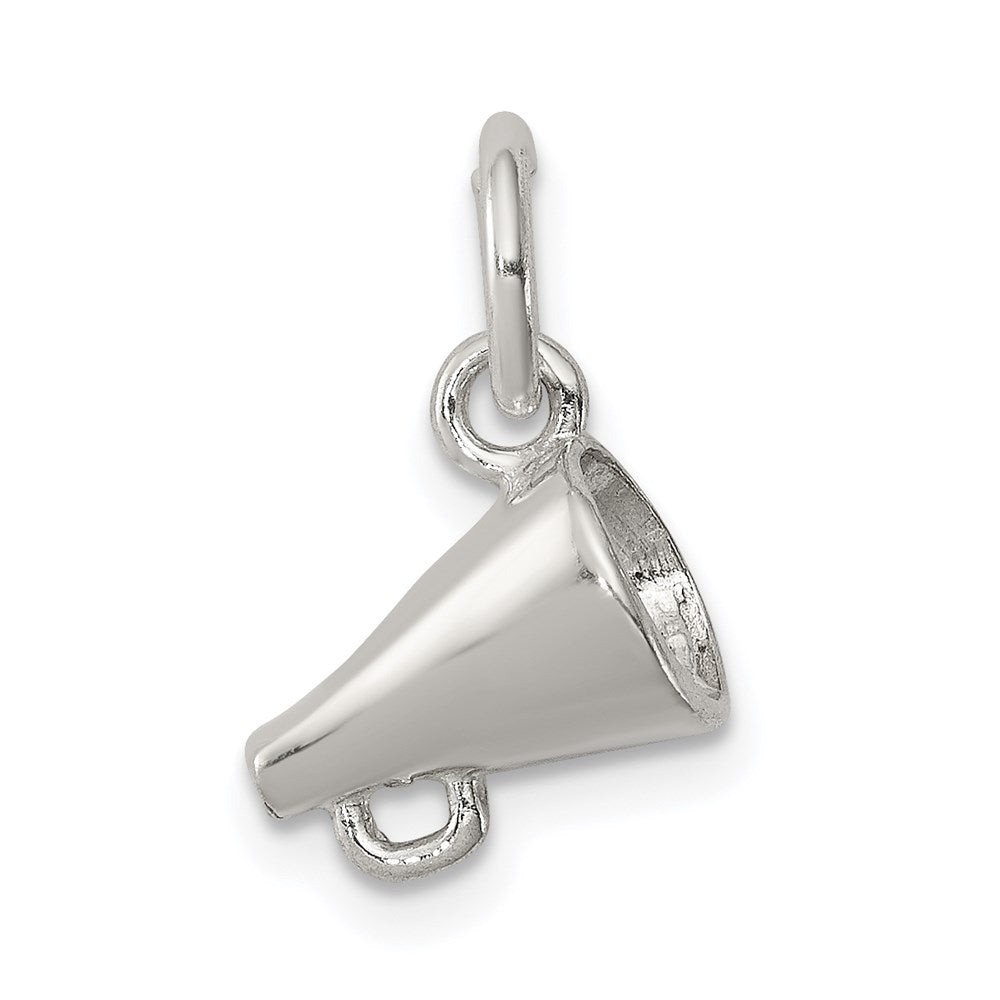 Sterling Silver Megaphone Charm QC766