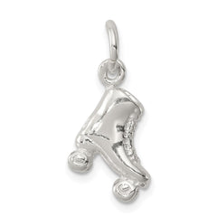 Sterling Silver Roller Skate Charm QC768