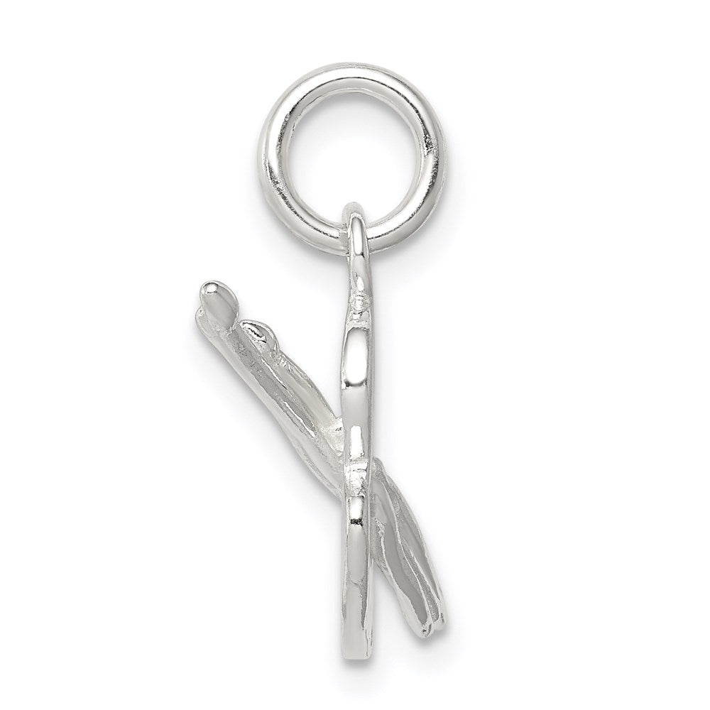 Sterling Silver Palette Charm QC796