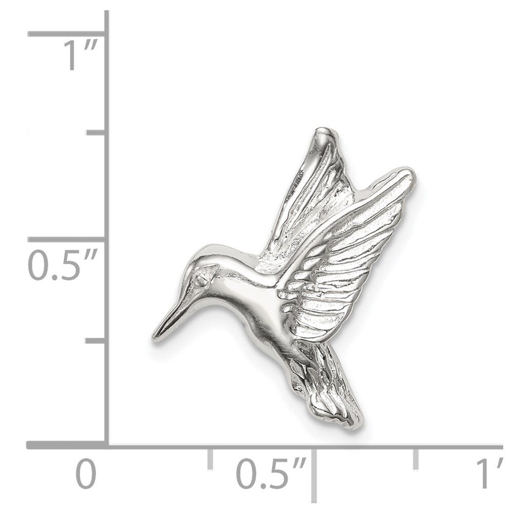 Sterling Silver Hummingbird Charm QC80