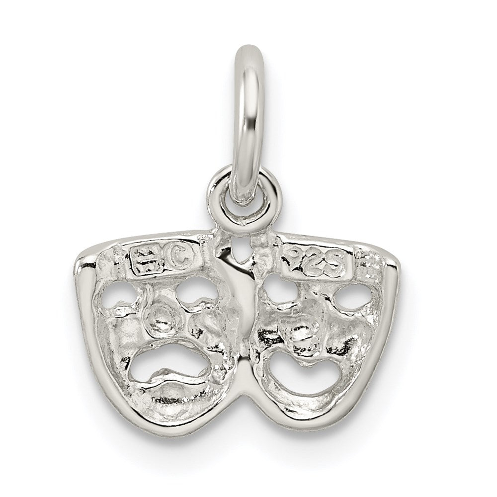 Sterling Silver Comedy/tragedy Charm QC800