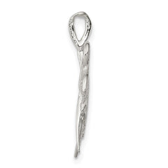 Sterling Silver Comb & Scissors Charm QC811