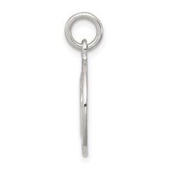 Sterling Silver Polished & Textured Small Raphael Angel Pendant QC8414