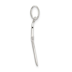 Sterling Silver Polished Passion Cross Charm QC9029