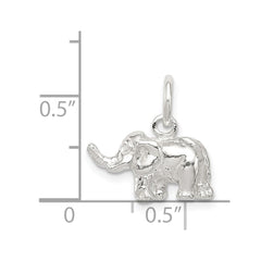 Sterling Silver Elephant Charm QC908