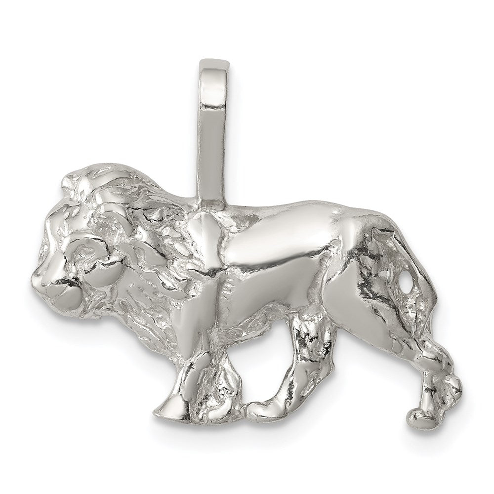 Sterling Silver Lion Charm QC909