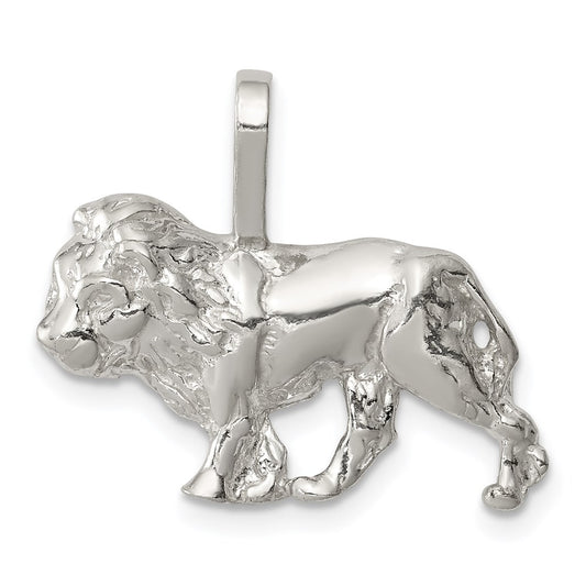 Sterling Silver Lion Charm QC909
