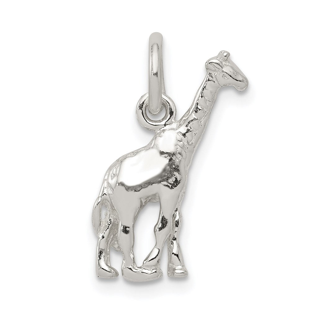 Sterling Silver Giraffe Charm QC917