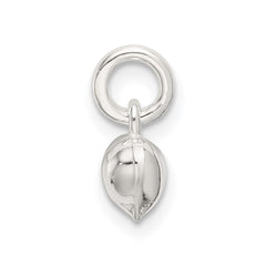 Sterling Silver Polished Puffed Heart Charm QC9182