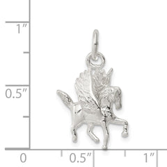 Sterling Silver Pegasus Charm QC919