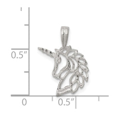Sterling Silver Unicorn Charm QC921