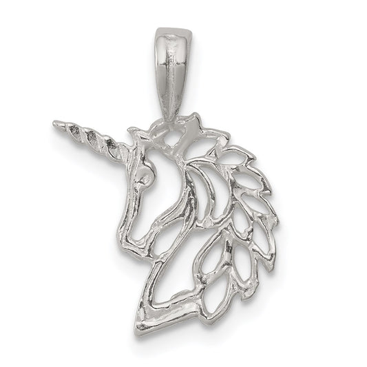 Sterling Silver Unicorn Charm QC921