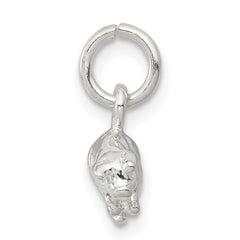 Sterling Silver Pig Charm QC930