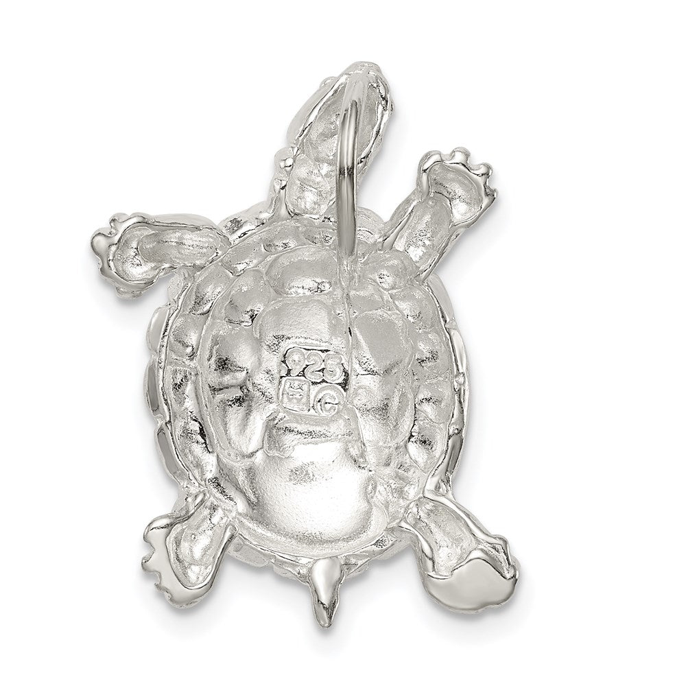 Sterling Silver Turtle Charm QC950