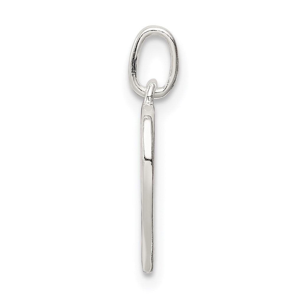 Sterling Silver Enamel MY FAMILY Heart Charm QC9504