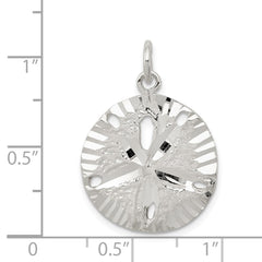 Sterling Silver Sand Dollar Charm QC958