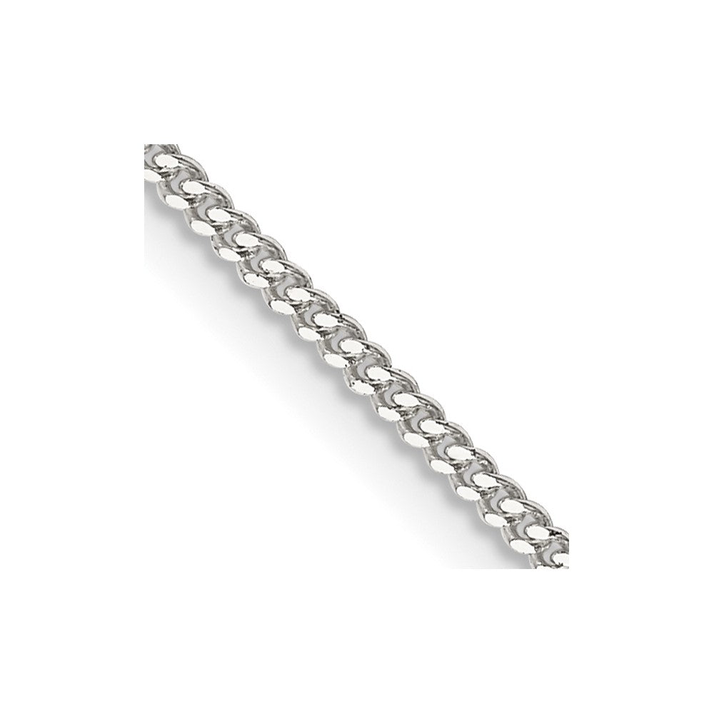 Sterling Silver 1.5mm Curb ChainQCB045