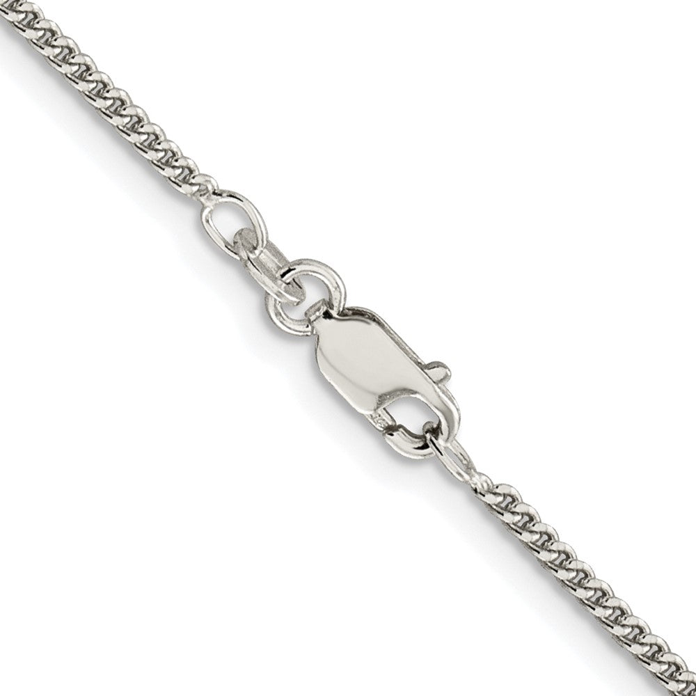Sterling Silver Rhodium-plated 1.75mm Curb ChainQCB050R