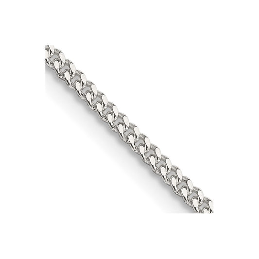 Sterling Silver 1.75mm Curb ChainQCB050