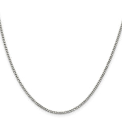 Sterling Silver 2mm Curb ChainQCB060