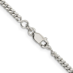 Sterling Silver 3mm Curb ChainQCB080
