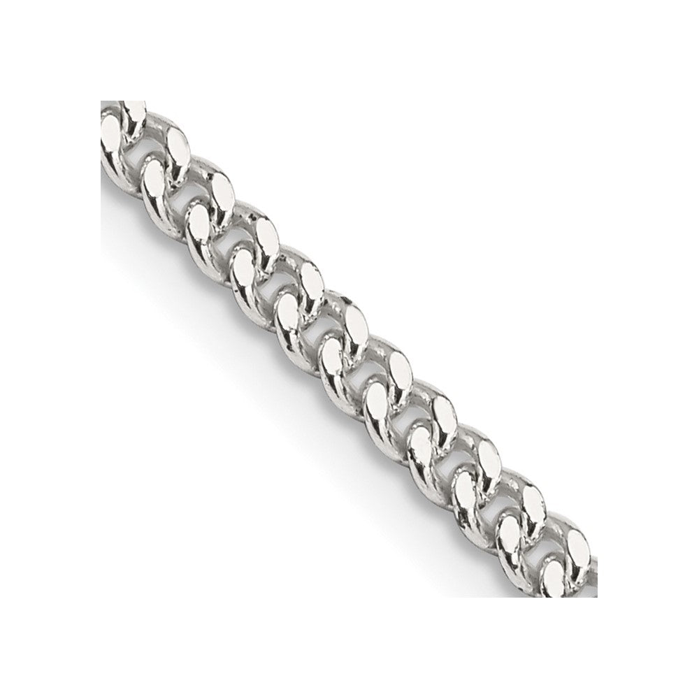 Sterling Silver 3mm Curb ChainQCB080