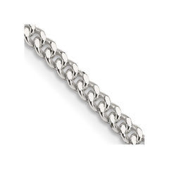 Sterling Silver 3mm Curb ChainQCB080