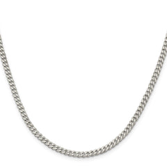 Sterling Silver 3.5mm Curb ChainQCB100