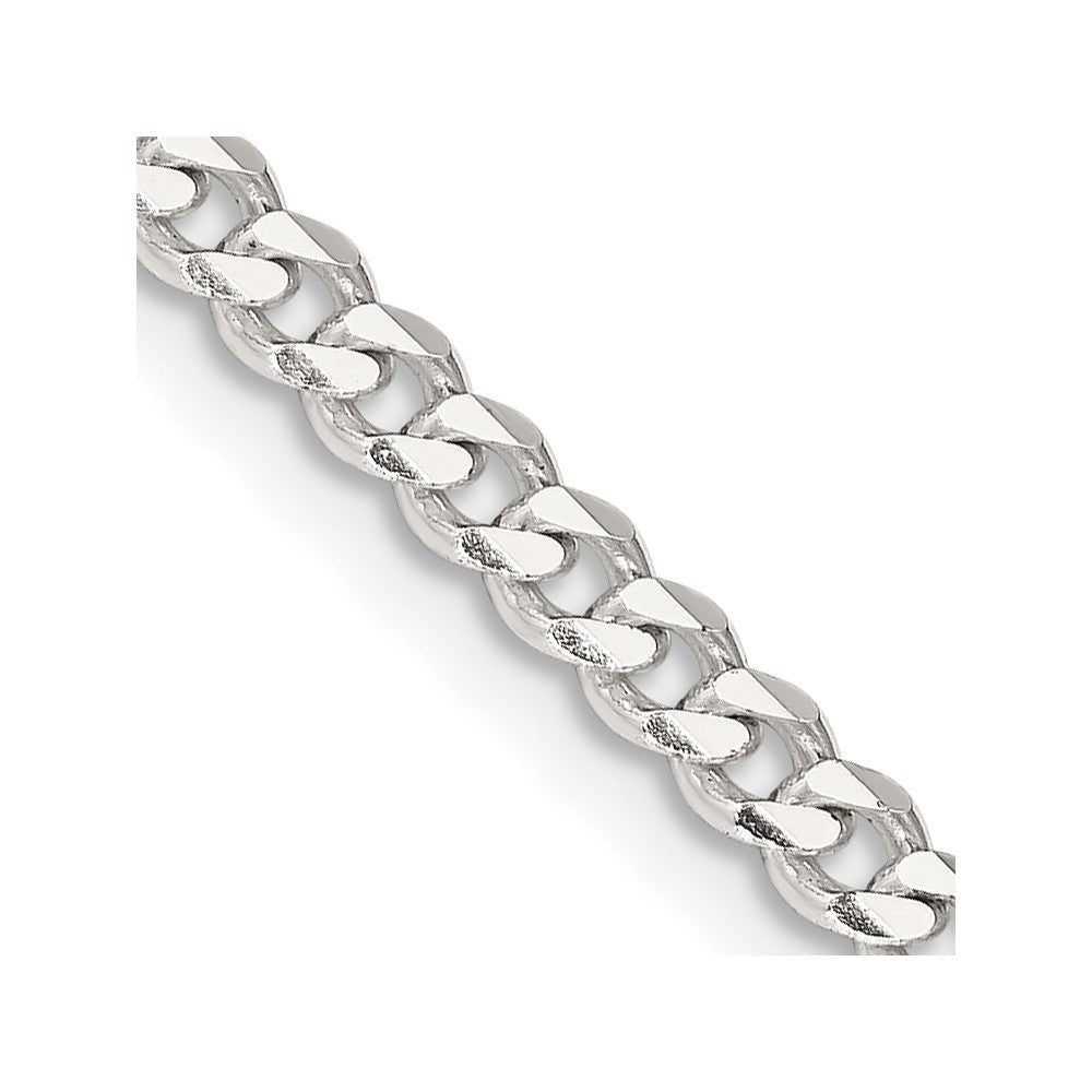 Sterling Silver 3.5mm Curb ChainQCB100