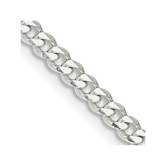 Sterling Silver 3.5mm Curb ChainQCB100