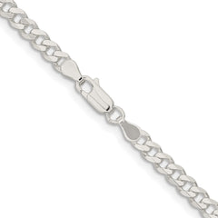 Sterling Silver 4.5mm Curb ChainQCB120