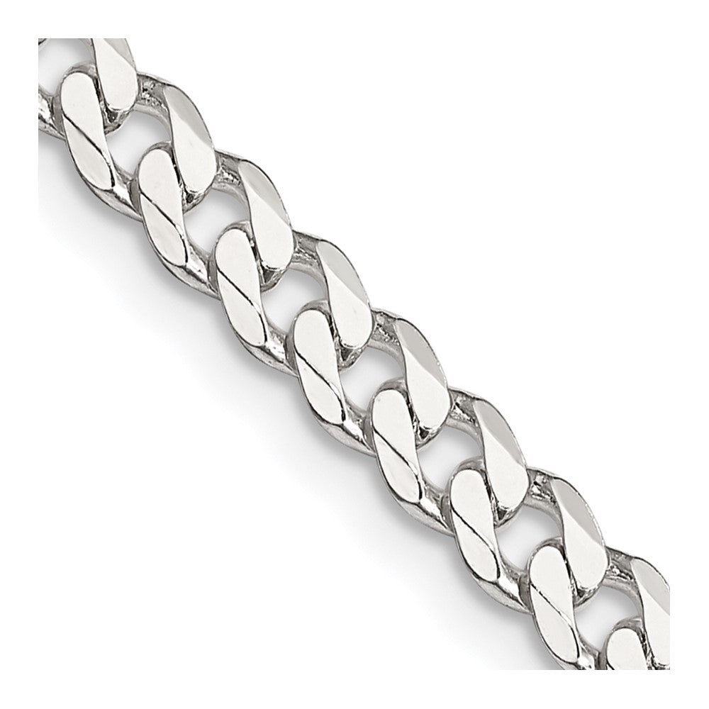 Sterling Silver 4.5mm Curb ChainQCB120