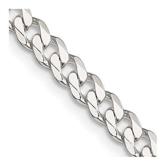 Sterling Silver 4.5mm Curb ChainQCB120