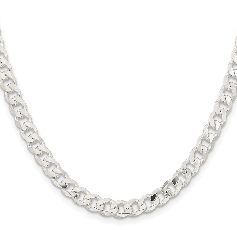 Sterling Silver 5.7mm Curb ChainQCB150